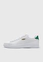 Tenis Lifestyle Blanco-Verde-Dorado Puma Smash v2 Leather de Puma
