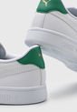 Tenis Lifestyle Blanco-Verde-Dorado Puma Smash v2 Leather de Puma