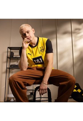 Camiseta Puma Hombre Local Borussia Dortmund 24- Amarillo