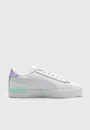 Tenis Lifestyle Blanco-Lila-Verde Menta Puma Jade Renew