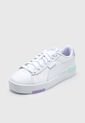 Tenis Lifestyle Blanco-Lila-Verde Menta Puma Jade Renew de Puma
