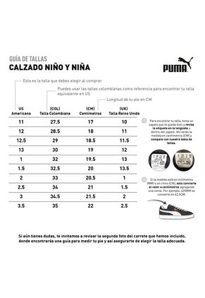 Tennis Guayos Puma Para Niño Rapido Iii Tt Jr Negro