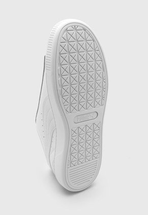 Tenis Lifestyle Blanco-Plateado Puma Vikky v3 Leather