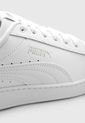 Tenis Lifestyle Blanco-Plateado Puma Vikky v3 Leather de Puma