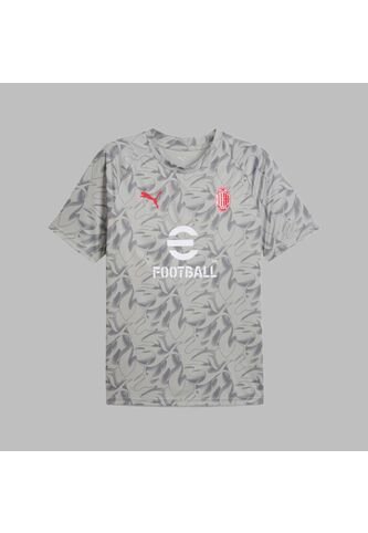 Camiseta Puma Hombre Prepartido Ac Milan -Gris Puma