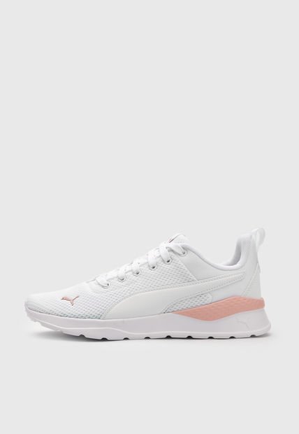 Tenis Lifestyle Blanco-Rosa-Palo Rosa Puma Anzarun Lite