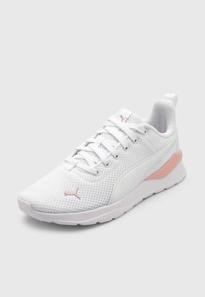Tenis Lifestyle Blanco-Rosa-Palo Rosa Puma Anzarun Lite