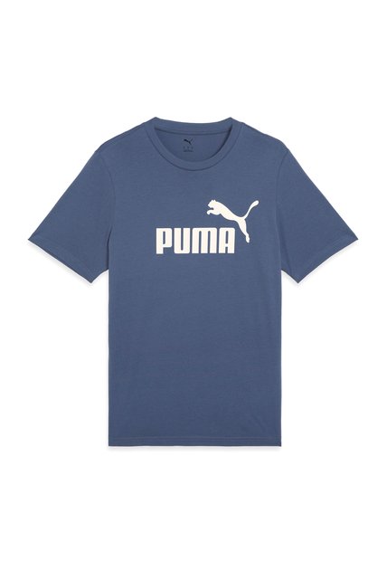 Camisa Deportiva Puma Original Ess No1 Logo Azul Hombre