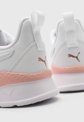 Tenis Lifestyle Blanco-Rosa-Palo Rosa Puma Anzarun Lite