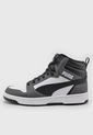 Tenis Lifestyle Blanco-Negro-Gris Puma Rebound 6 de Puma