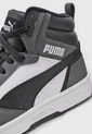 Tenis Lifestyle Blanco-Negro-Gris Puma Rebound 6 de Puma