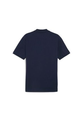 Camisa Polo Marca Puma Original Hombre Azul Estilo Clásico