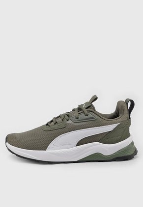 Tenis Lifestyle Verde Oliva-Blanco PUMA Anzarun 2.0 Formstrip