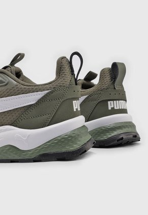 Tenis Lifestyle Verde Oliva-Blanco PUMA Anzarun 2.0 Formstrip