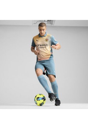 Camiseta Puma Hombre Manchester City 24/25 Cuarta Edición- Rosado-Azul