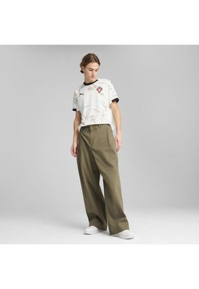 Camiseta Puma Hombre Visitante De Portugal 2025 Blanco-Multicolor