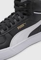 Tenis Lifestyle Negro-Dorado-Blanco Puma Caven Mid de Puma