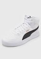 Tenis Lifestyle Blanco-Negro-Dorado Puma Caven Mid de Puma