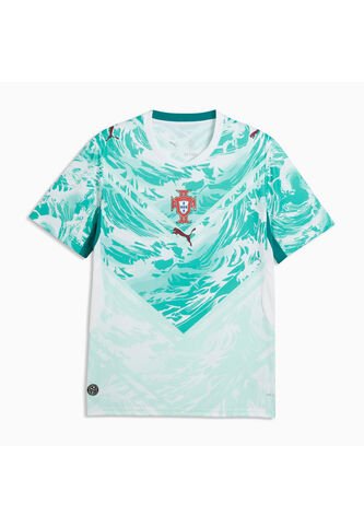 Camisa Deportiva Puma Original Portugal Fpf Away Azul Hombre Puma