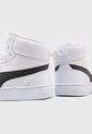 Tenis Lifestyle Blanco-Negro-Dorado Puma Caven Mid de Puma