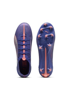 Guayos Puma Hombre De Fútbol Ultra 5 Ultimate- Morado-Salmon