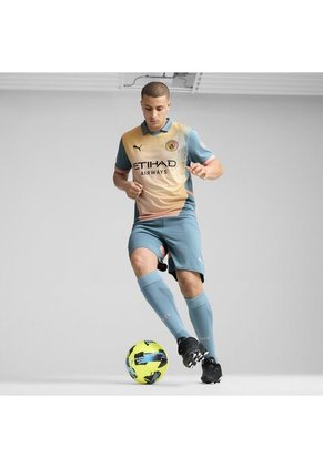 Camiseta Puma Hombre Manchester C. 24 4ta Edición- Rosa-Azul