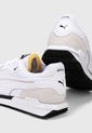Tenis Lifestyle Blanco-Negro Puma City Rider de Puma
