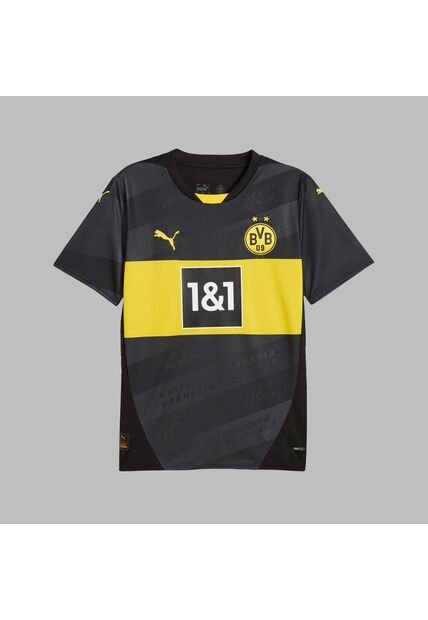 Camiseta Puma Hombre 2da Del Borussia Dortmund 24- Negro