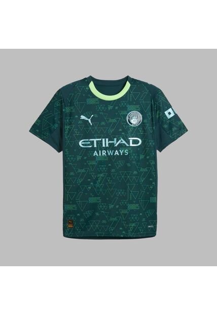Camiseta Puma Hombre Manchester City 25/26 -Verde