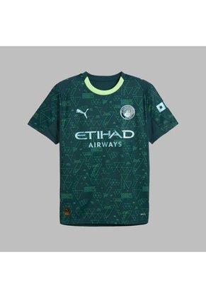 Camiseta Puma Hombre Manchester City 25/26 -Verde