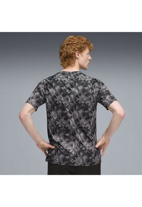 Camiseta Puma Hombre Manchester C. 25 Warm Up - Negro - Gris