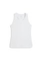 Camiseta Deportiva Puma Original Racerback Tank Blanco Mujer de Puma