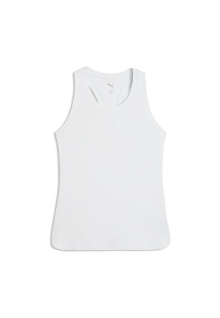 Camiseta Deportiva Puma Original Racerback Tank Blanco Mujer