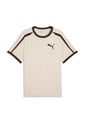 Camisa Deportiva Puma Original T7 BigCat Ringer Beige Hombre de Puma