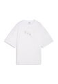 Camisa Deportiva Puma Original Ess Graphics Leo Blanco Mujer de Puma