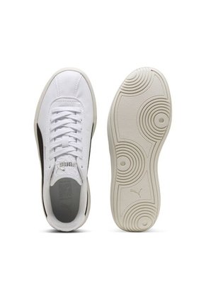 Tenis Marca Puma Club Original Blanco Mujer
