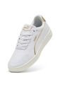 Tenis Puma Original Court Lally Blanco Con Dorado Mujer de Puma