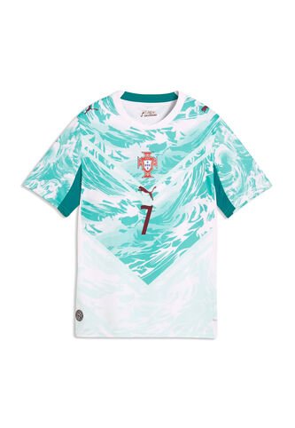 Camisa Deportiva Puma Originales Fpf Away Ronaldo Rojo Niños Puma