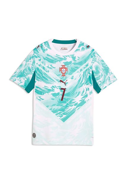 Camisa Deportiva Puma Originales Fpf Away Ronaldo Rojo Niños