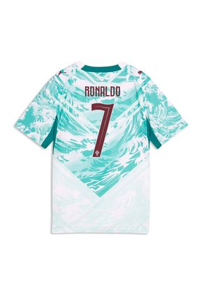 Camisa Deportiva Puma Originales Fpf Away Ronaldo Rojo Niños