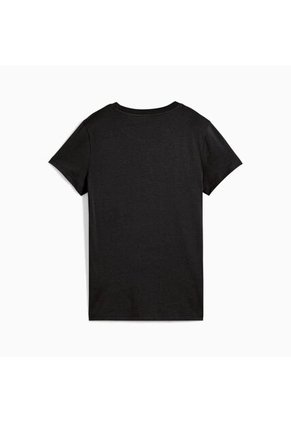 Camisa Tshirt Ess Metallic Marca Puma Original Negro Mujer