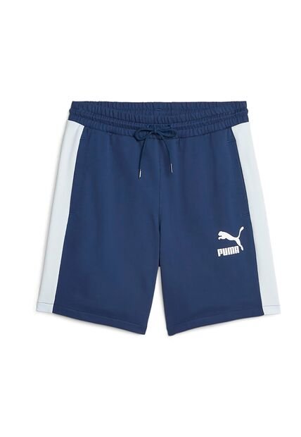 Pantaloneta Deportiva Puma Original T 7 Iconic 8 Azul Hombre