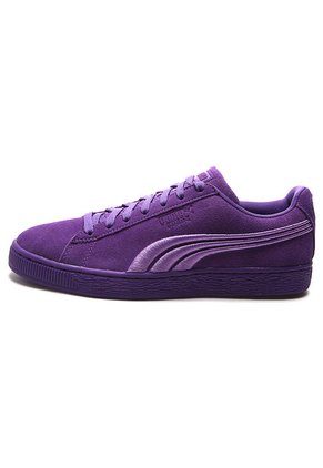Tenis Morado Puma Suede Classic Badge