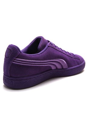 Tenis Morado Puma Suede Classic Badge