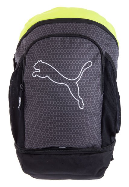 Morral Negro-Verde Neón Puma Echo Back Pack