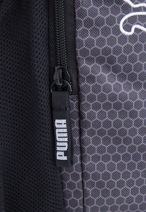 Morral Negro-Verde Neón Puma Echo Back Pack