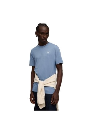 Camisa Deportiva Puma Original Wardrobe Ess Azul Para Hombre