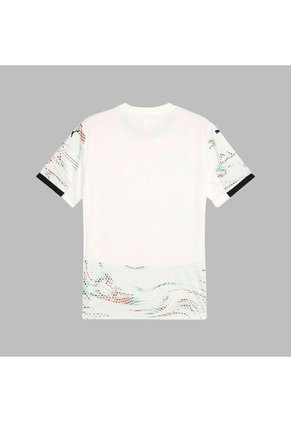 Camiseta Puma Hombre 2da De Portugal 2025 Blanco-Multicolor