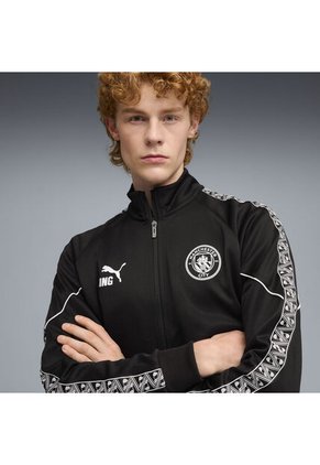 Puma Chaqueta Puma Hombre Manchester City King Anthem - Negro Chaqueta