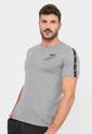 Camiseta Gris Puma Amplified de Puma